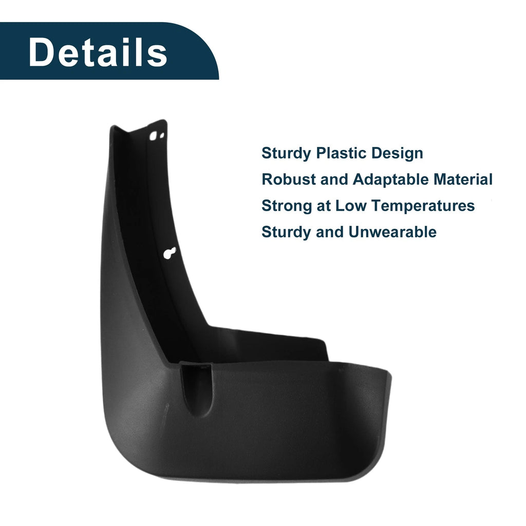 Set of 4 Mud Flaps Splash Guards for Volkswagen Teramont/Teramont X (2019–2022)