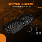 Adjustable AGS Shutter for BMW X3 X4 M40i (2018–2021) 51-13-7-497-227