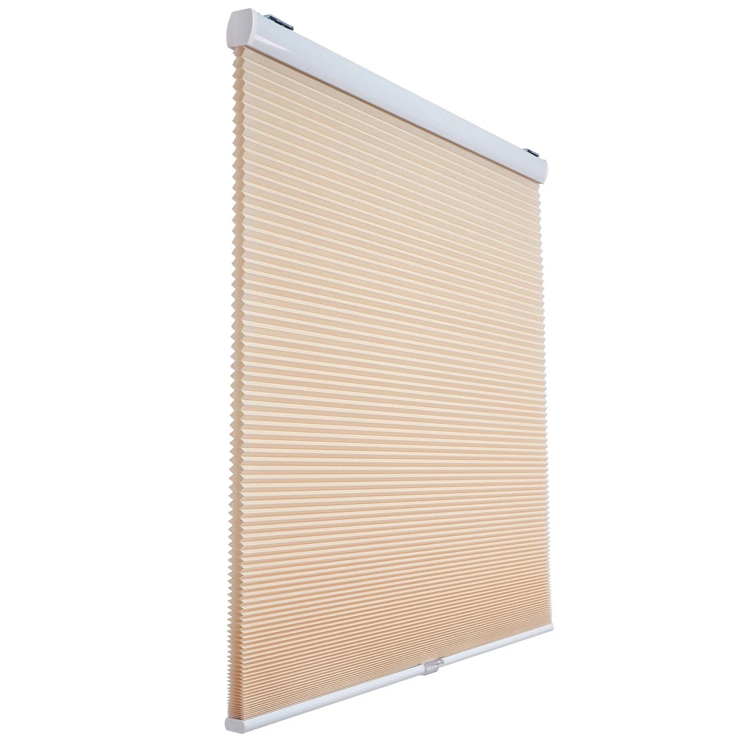 Cellular Shades for Window (32" W x 72" H) - Beige Privacy Light Filtering