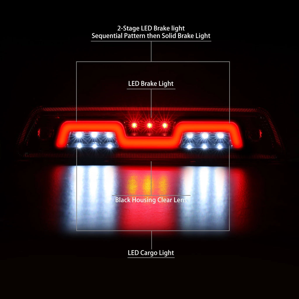 LED Third Brake Light for Ford F-150 (2009–2014) - Clear Lens