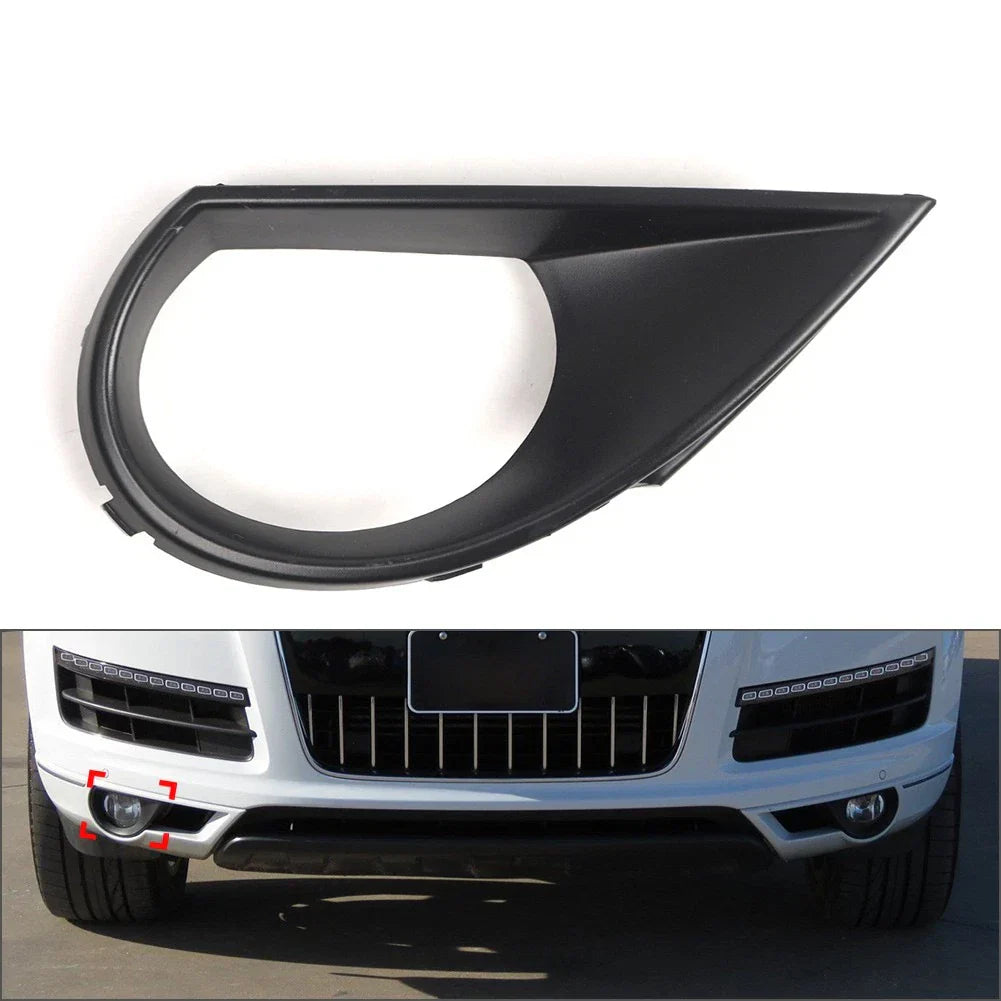 Right Side Front Bumper Fog Light Cover for Audi Q7 (2010-2015)
