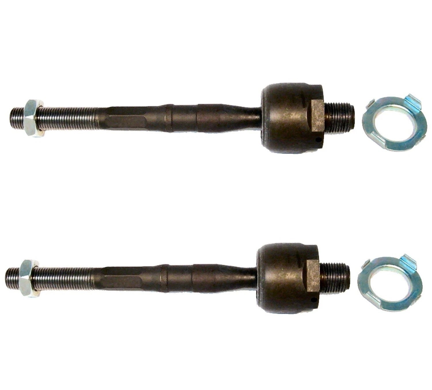 Set of 2 Front Inner Steering Tie Rod Ends for Mazda 6 (2003–2008)