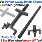 Knock Off Tool & Pusher Bar for Dayton Zenith Luxor Chinas (Lowrider)