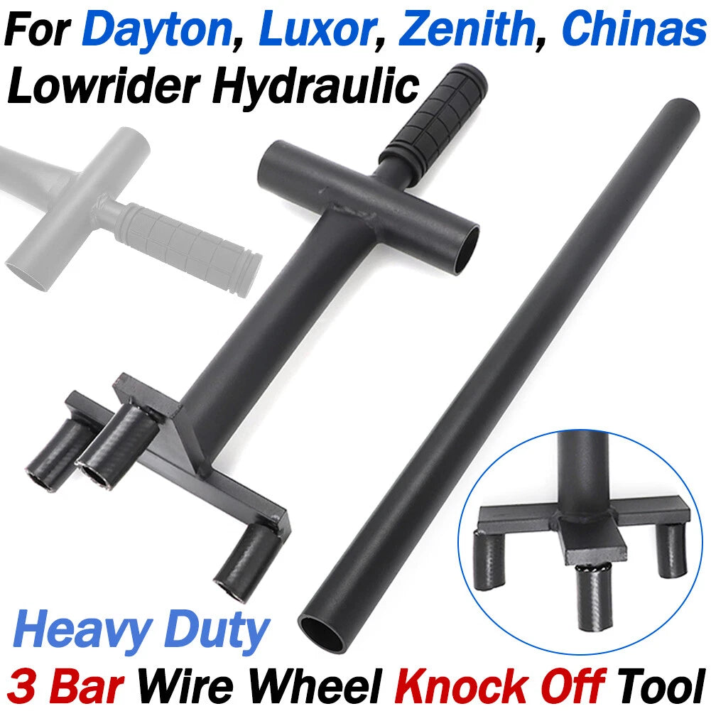 Knock Off Tool & Pusher Bar for Dayton Zenith Luxor Chinas (Lowrider)