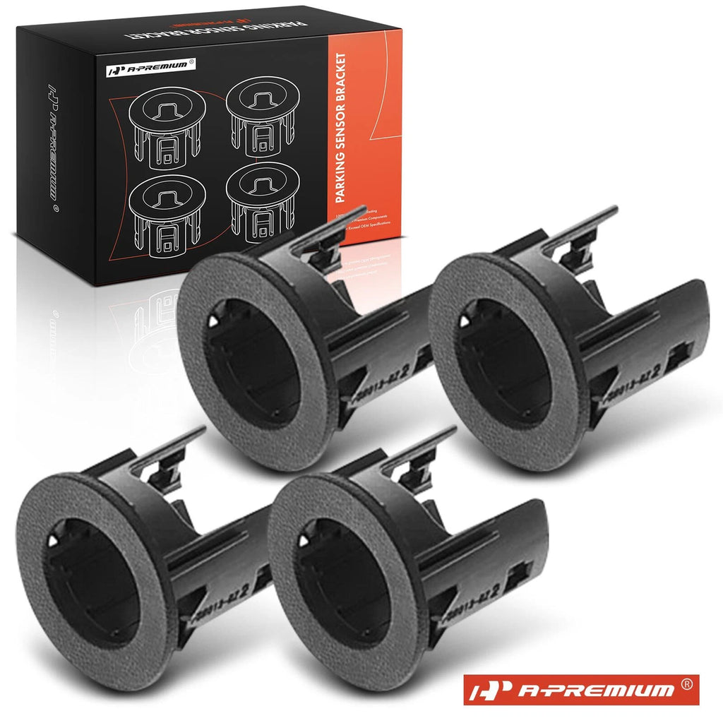 Set of 4 Rear Parking Sensor Bezels for Ford F-250 F-350 F-450 (2008–2016)