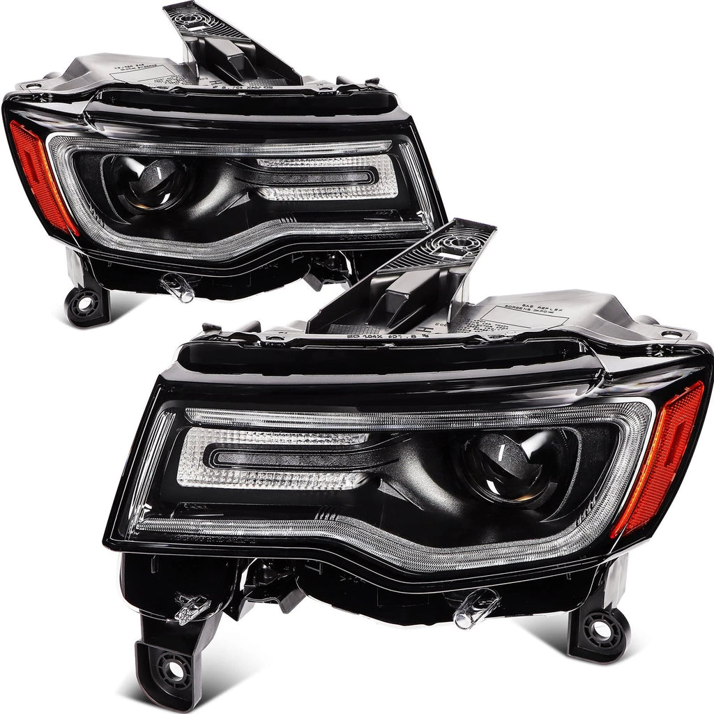Headlamp Assembly Pair for Jeep Grand Cherokee (2019–2021) Projector
