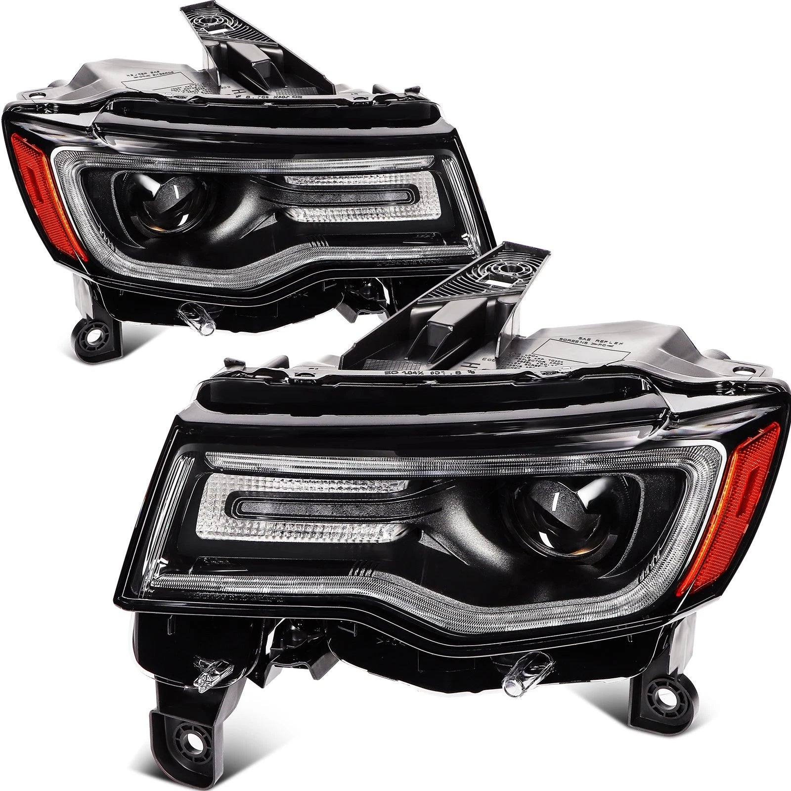 Headlamp Assembly Pair for Jeep Grand Cherokee (2019–2021) Projector