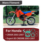 Top End Rubuild Kit 47.5mm Size B Piston for Honda CR85RB CR85R (2003–2007)