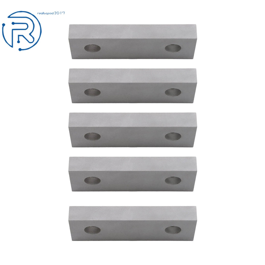 Set of 5 Soft Clamps for 6" Mill Vises (Machinable)
