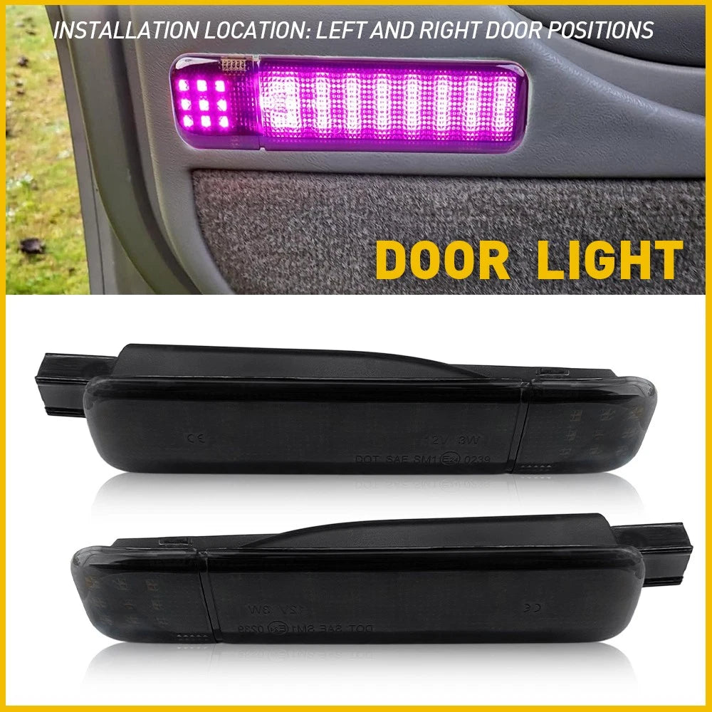 LED Door Courtesy Lights for Chevy Silverado Tahoe (1995–2007)