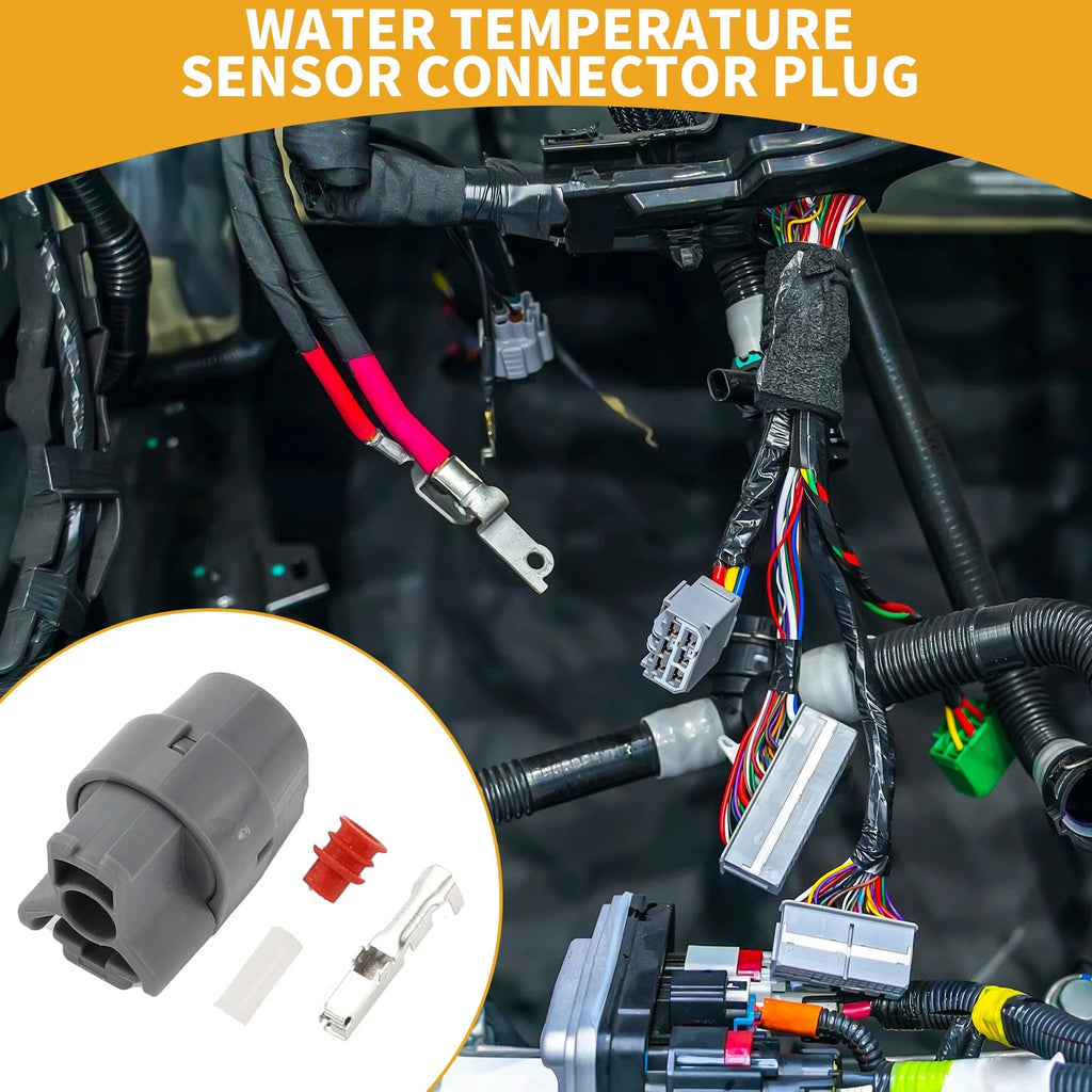 1 Pin Water Temperature Sensor Connector Plug for Toyota 