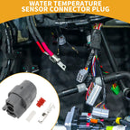 1 Pin Water Temperature Sensor Connector Plug for Toyota 