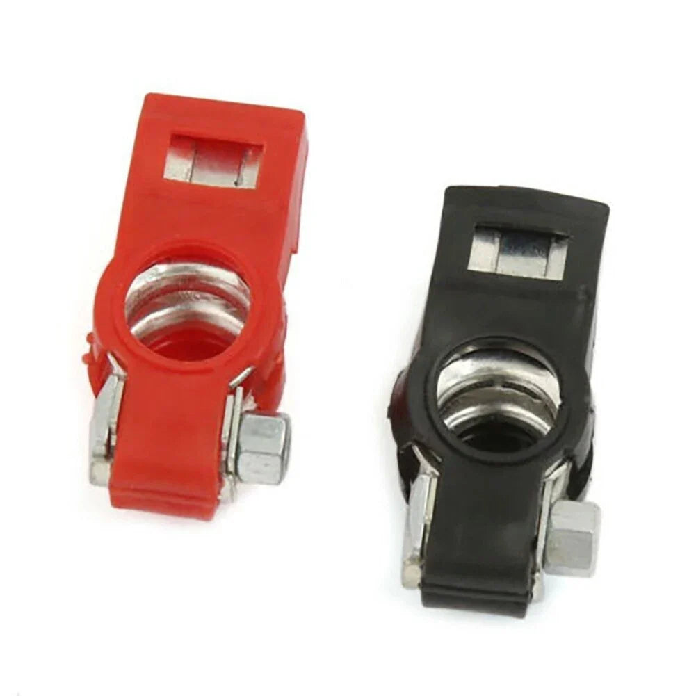 2x Adjustable Battery Terminal Connector Ends Clamp for Car
