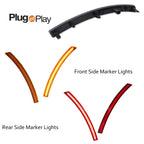 Set of 6 LED Side Marker Lights for Chevy Corvette C7 (2014–2019)