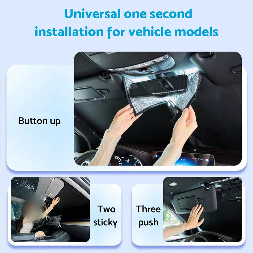 6 Layer WindScreen Sun Shade for Hyundai i30 (2018–2024) UV Protection