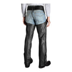 2X Adjustable Leather Chaps for Harley Stock II (98025-18VM)