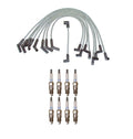 Denso 8mm Wire Set & 8 Platinum TT Spark Plug Kit for 7.5L V8 Carb