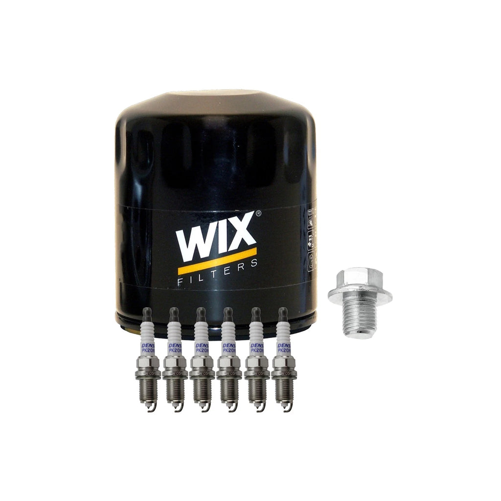 Wix Engine Oil Filter & Denso Spark Plugs Kit for Avalon Highlander Solara (–)
