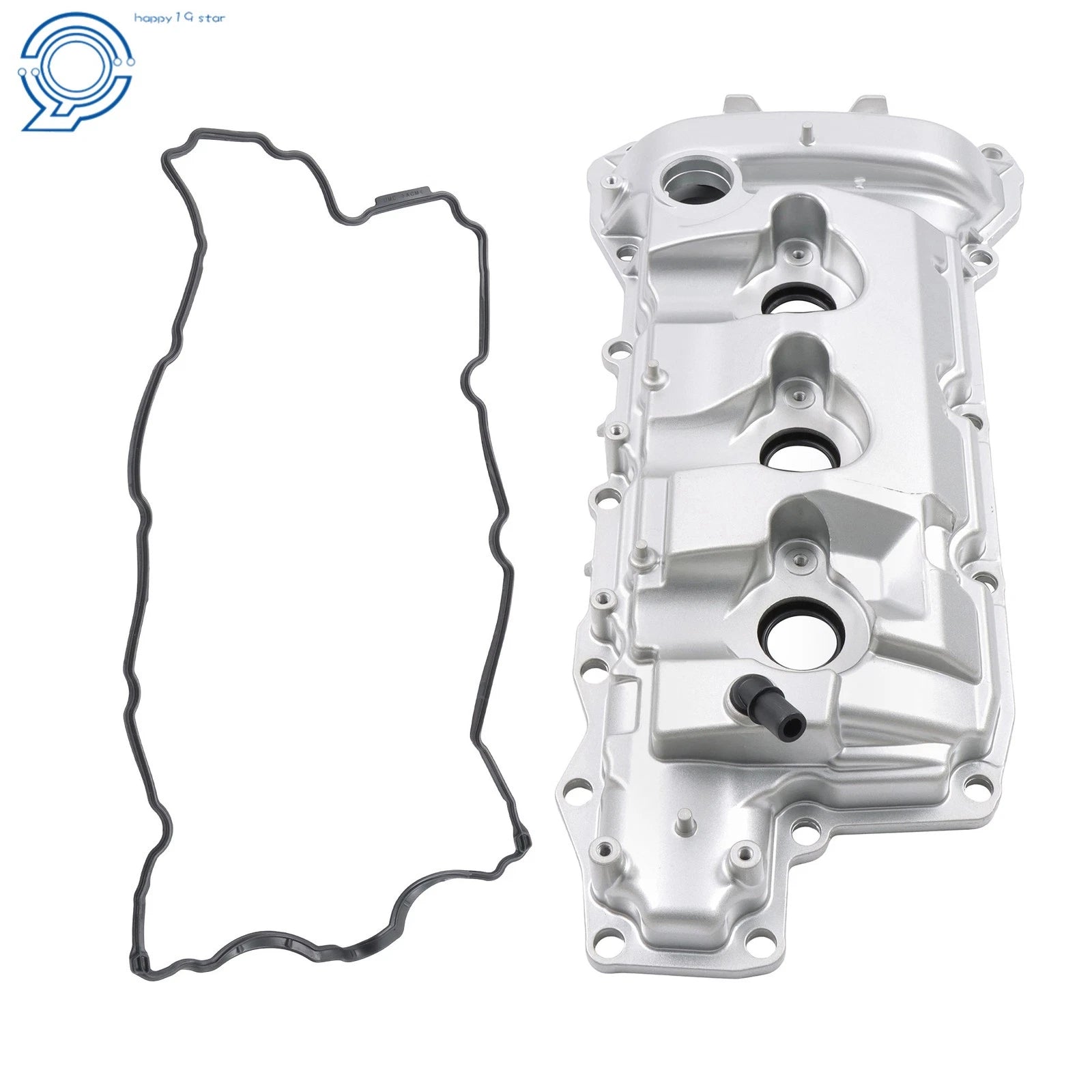 Aluminum Left Valve Cover for Chevy Malibu Equinox Enclave G6 G8 (2008–2017)