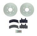 Set of 2 Bosch Front Vented Rotors & Disc Brake Pads for GM 4WD RWD