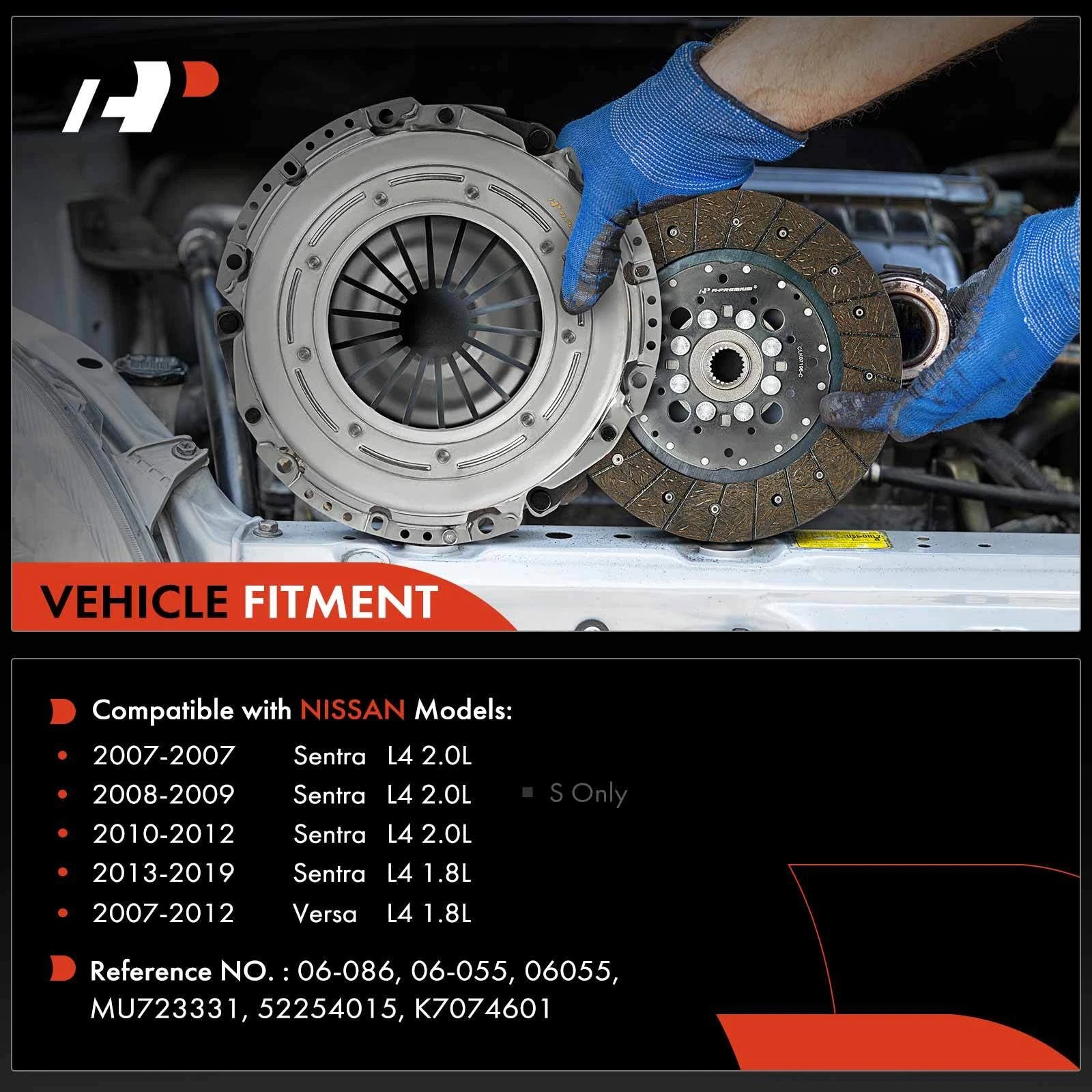 Clutch Kit for Nissan Sentra, Versa (2007-2019)