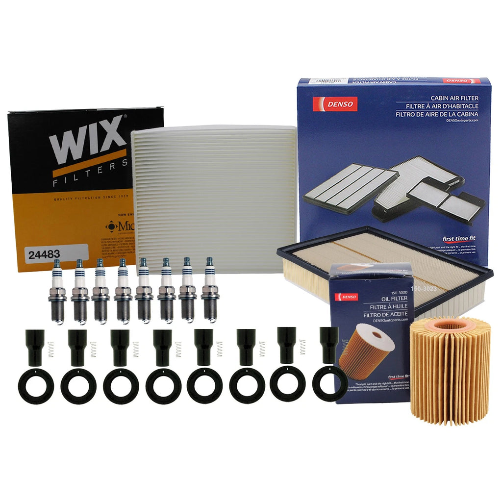 Tune Up Kit with 8 NGK Spark Plugs & Boot Kit for Lexus GX460 (2010–2023)
