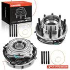 2X Front Wheel Hub & Bearing Assembly w/ ABS for Ford F-450 Super Duty (2008–2019)