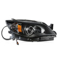 Projector Headlight Lamp Black for Subaru Impreza (2008–2011)