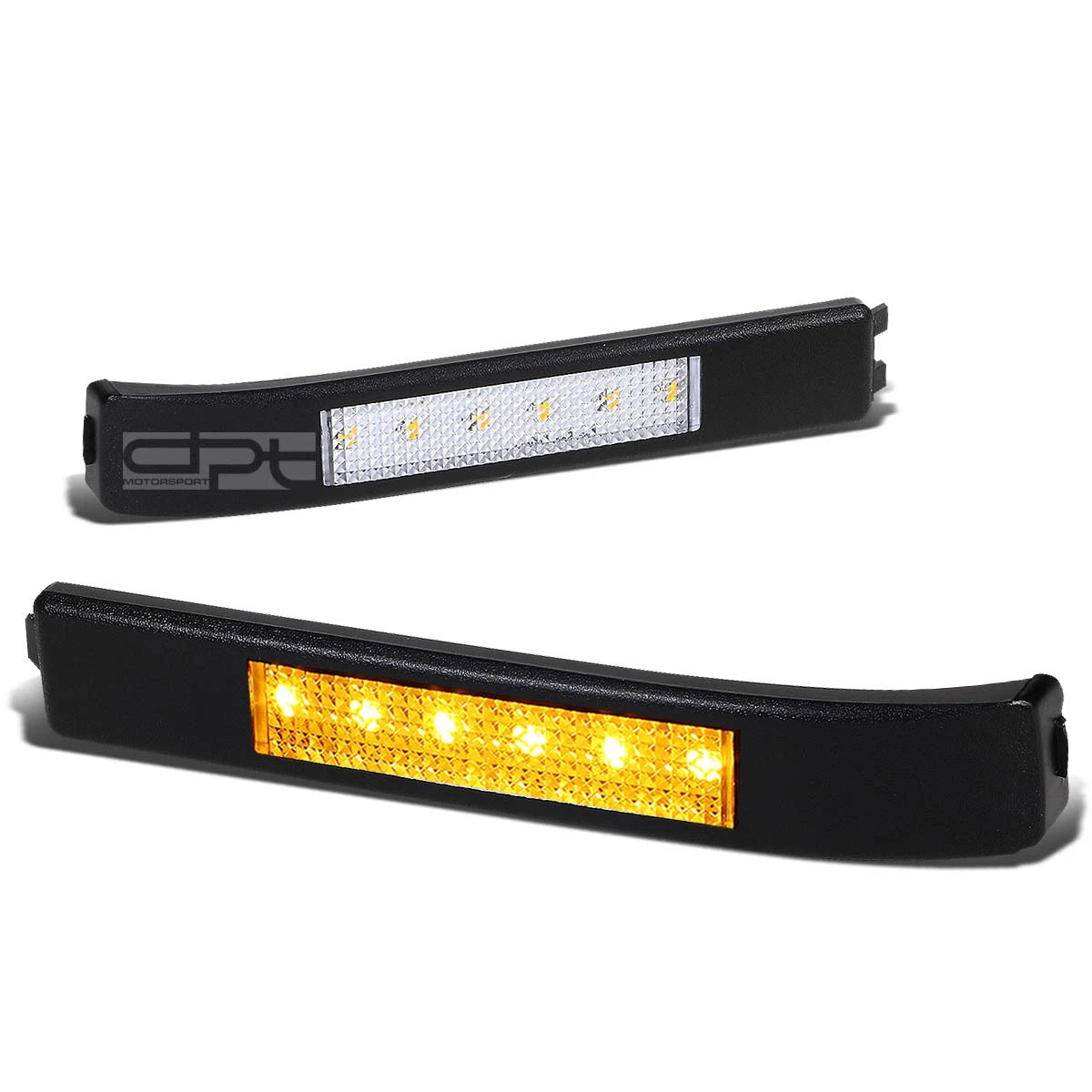 Chrome Amber LED Towing/Side Mirror Turn Signal Light for Ford F150 (2009–2014)