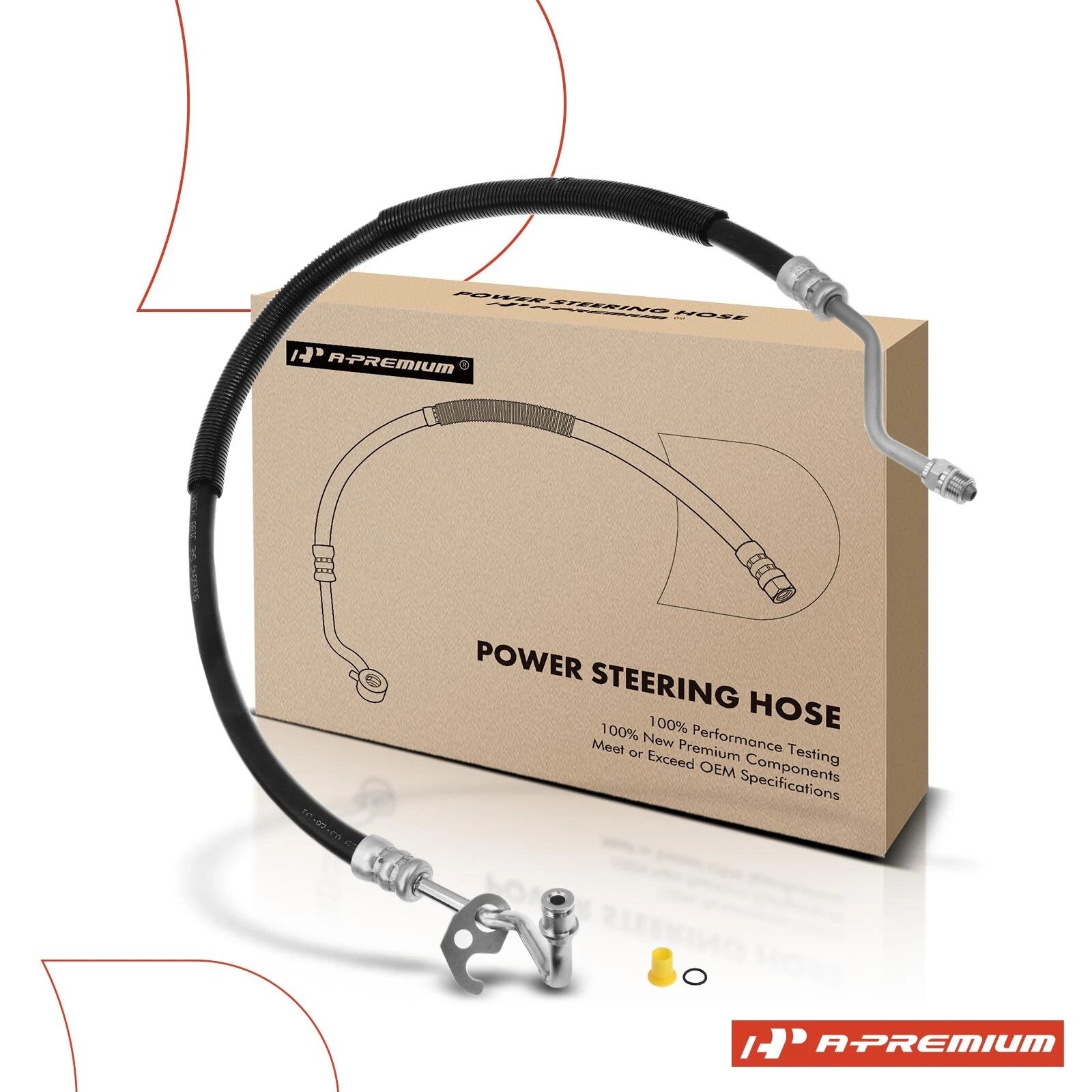 Power Steering Pressure Line Hose for Ford F-150 (2005–2009)