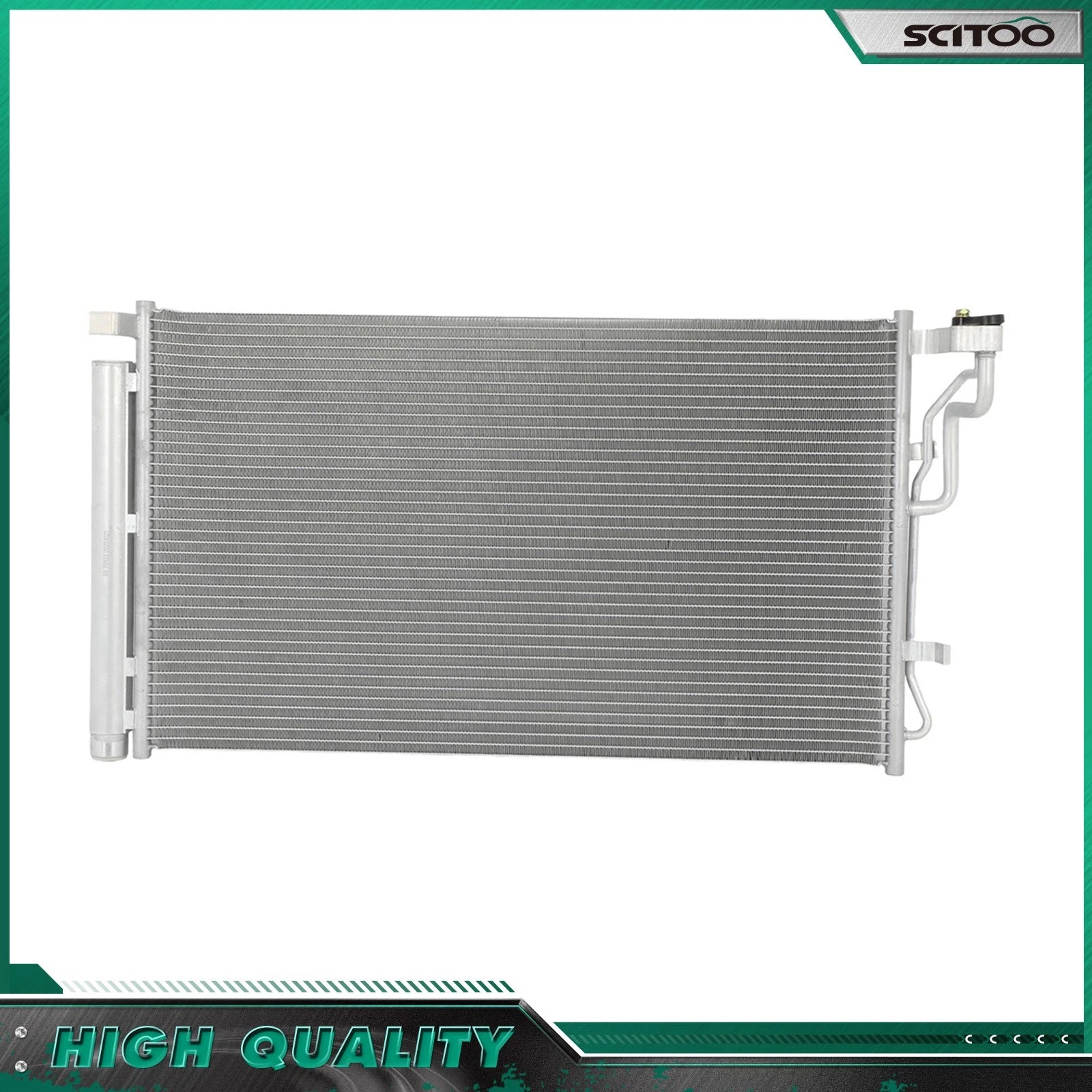 Aluminum Condenser for Hyundai Elantra 2021–2025 (30197)
