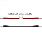 Dual Banana Test Connector Set of 2 Nickel Plated Copper 4mm