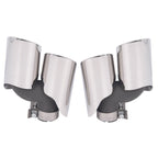Exhaust Pipe Tip for Porsche Macan (2014-2018) Silver