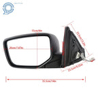 Left Side Outside Mirror for Honda Accord (2013-2016) Manual Fold Power