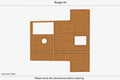 EVA Foam Teak Deck Flooring Mat for Burger 63 Cockpit Boat