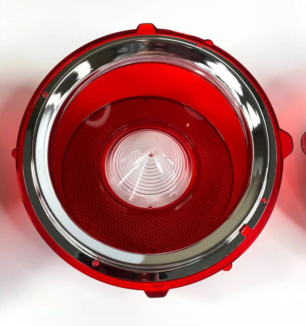 Tail Light Lens and Reverse Lens Replacement for 1970–1973 Chevy Camaro