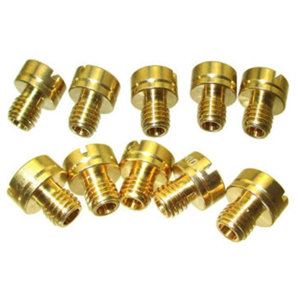 Set of 10 Mikuni Carburetor Main Jets 155-205 for