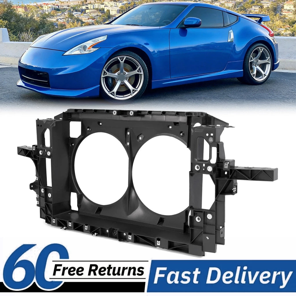 Plastic Black Radiator Support for Nissan 370Z (2009–2020) #62501-1EA0A