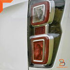 Matte Black Headlight & Taillight Covers for Isuzu D-Max Ute (2020-2023)