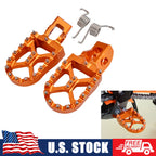 CNC Wide Foot Pegs for KTM 125 SX 250 300 350 450 SXF XCF XC EXC (2017–2022)