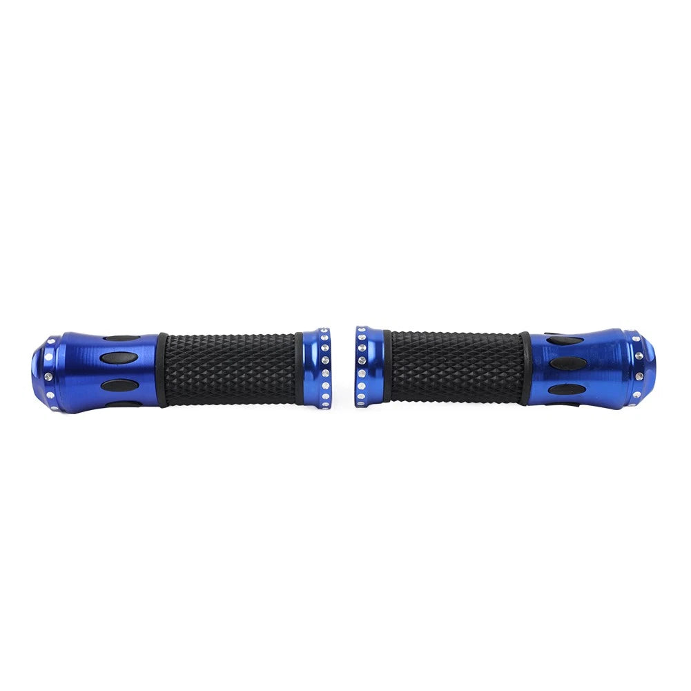 7/8" Motorcycle Handlebar Grips for Honda Fit, Yamaha, Suzuki