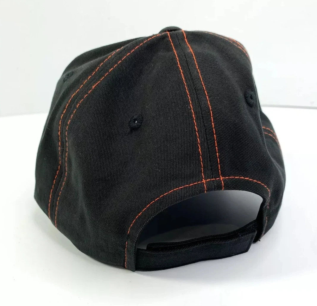 Patch Hat Cap w Licensed Dodge Hemi Orange Logo Emblem for All Models (N/A–N/A)