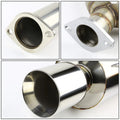 Dual 4" Rolled Muffler Tip Racing Catback Exhaust for Nissan Altima (2007–2012)