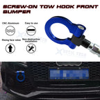 Anodized Alloy Blue Track Racing Tow Hook for Audi A4 A5 A7 B8 (2010-2018)