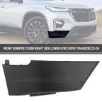 Front Right Passenger Bumper Lower Fascia for Chevy Traverse (2022–2024)