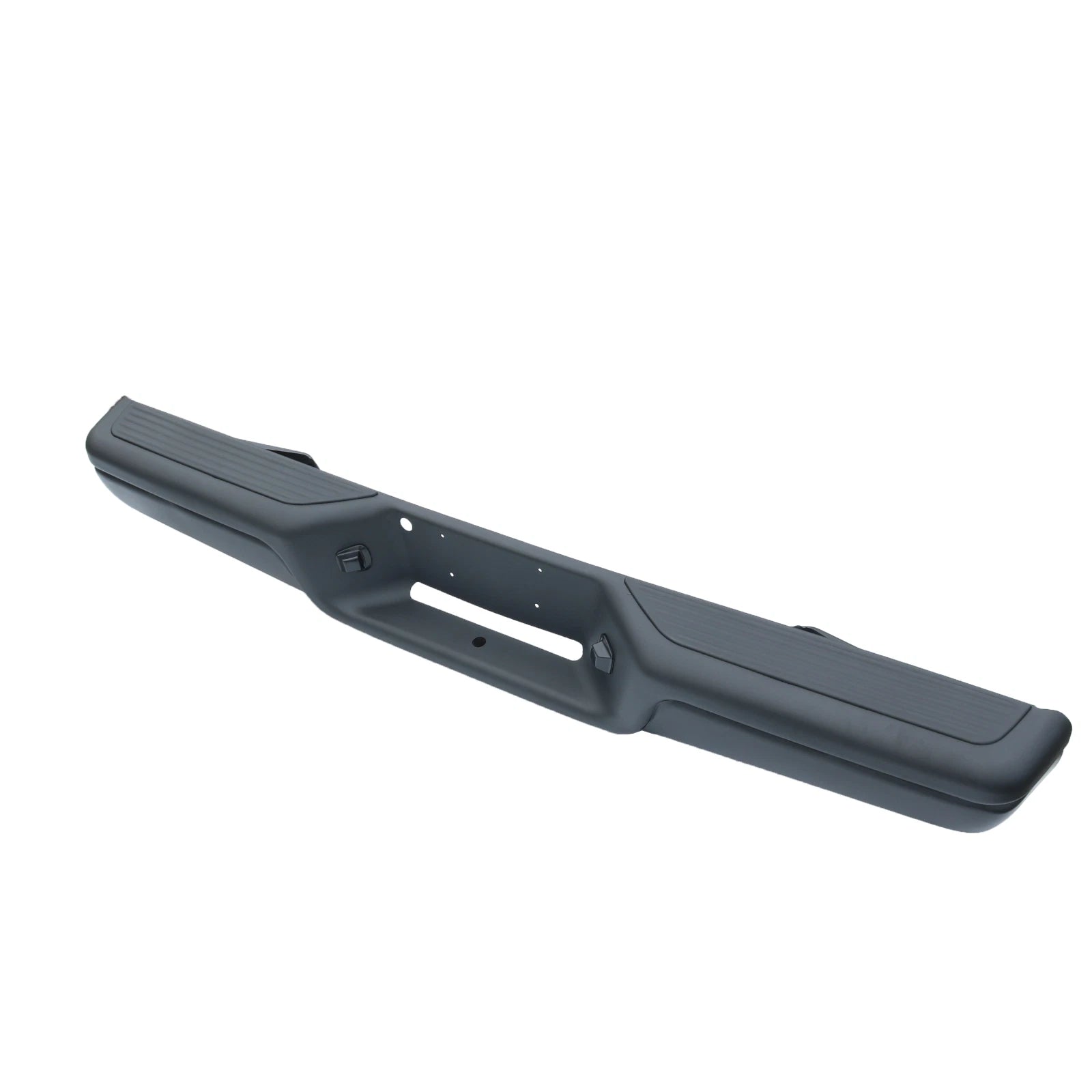 Black Steel Rear Step Bumper for Dodge Dakota (1997-2004)