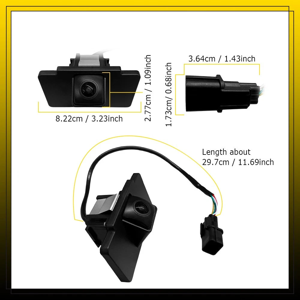 Rear Backup View Reverse Camera for Kia Cadenza (2014–2016)