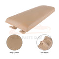 Beige Leather Armrest Lid Cover for VW Jetta R32 MK4 Beetle (1999–2009)