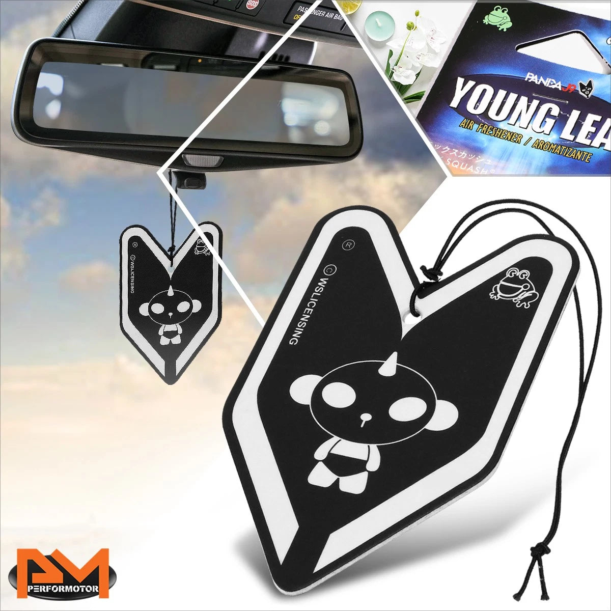 Car Air Freshener Deodorizer for Treefrog Young Leaf Cool Squash (2010–2023)