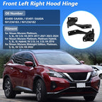 Front Hood Hinge for Nissan Murano (2015–2022) No. 65400-5AA0A, 65401-5AA0A